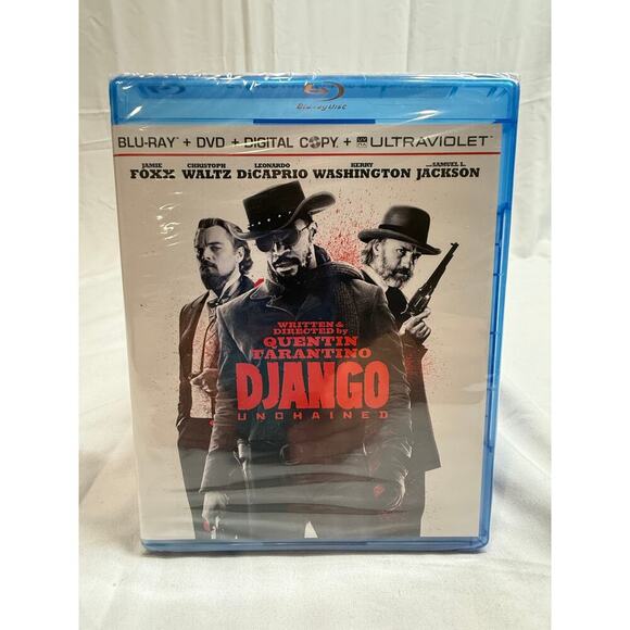 Django Unchained Blu‑ray/DVD Combo – New (Factory Sealed, Tarantino Film) - Picture 1 of 3